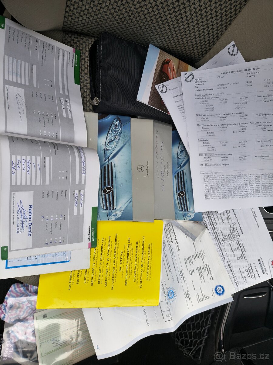 Mercedes-Benz Třídy B, B200 automat benzín W245 Bclass - 20