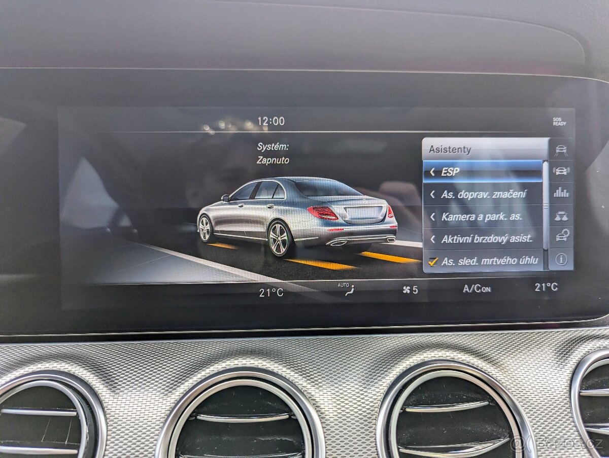 Mercedes-Benz Třídy E, 2016, 350d, DPH,vzduch,PANO - 20