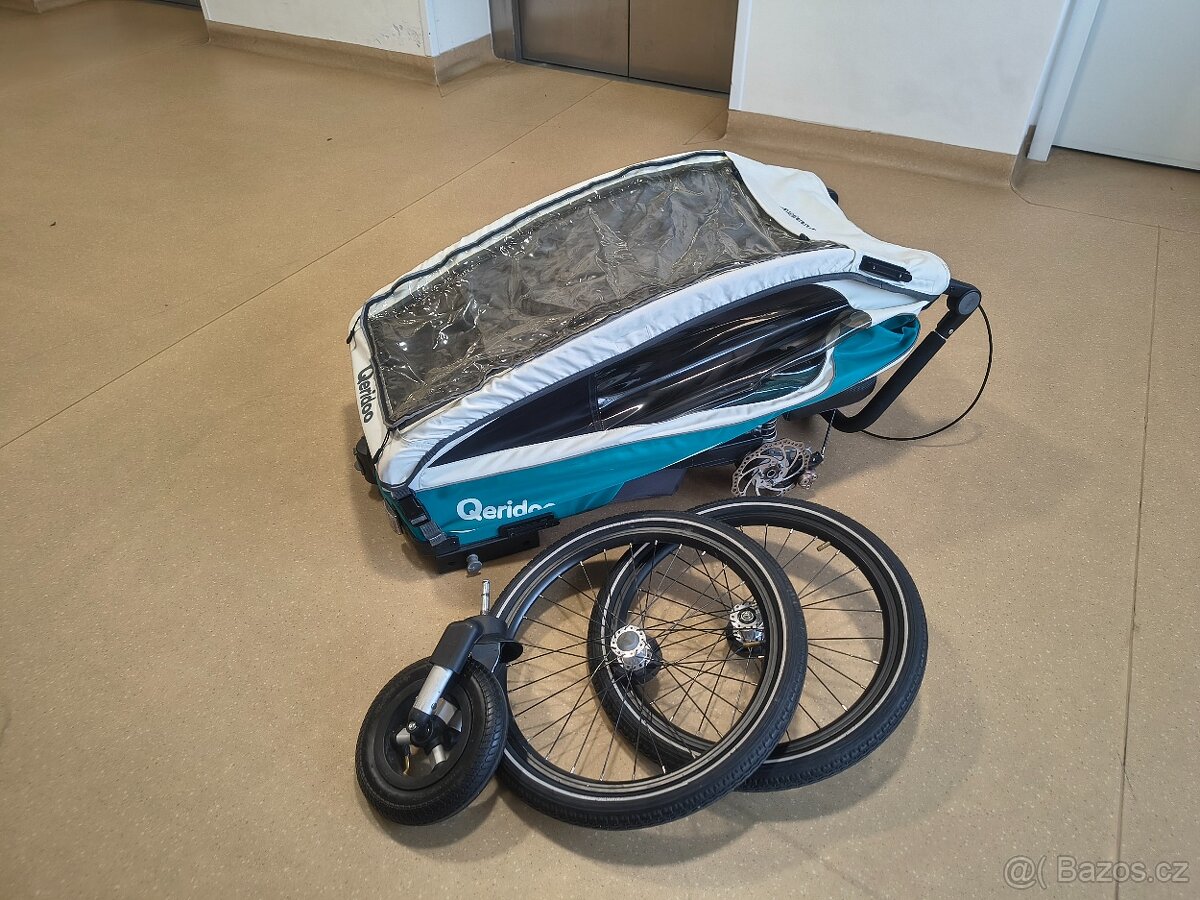 Qeridoo KidGoo1 – kotouče, pružiny i tlumiče moc pěkný stav - 20