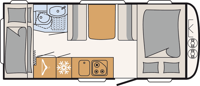 Dethleffs Camper 500 QSK - 20