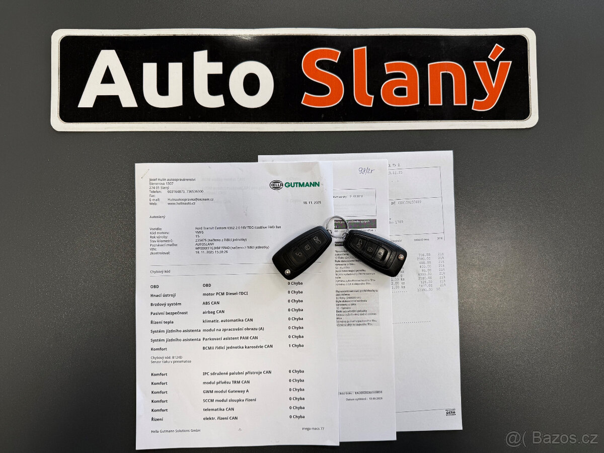 Ford Tourneo Custom 2.0TDCi Titanium,96kW,po servisu - 20