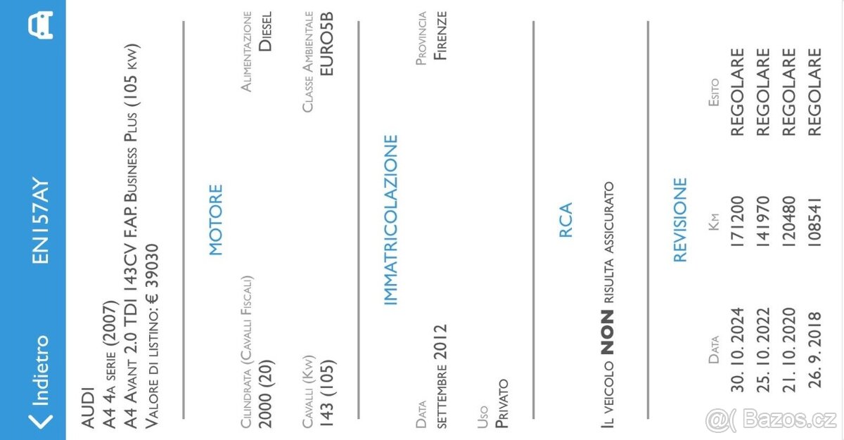 Audi A4, 2.0 TDI, Bi-XENON, LED, manuál - 20