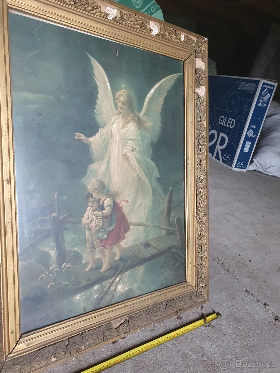 Obrazy staré olej - 20