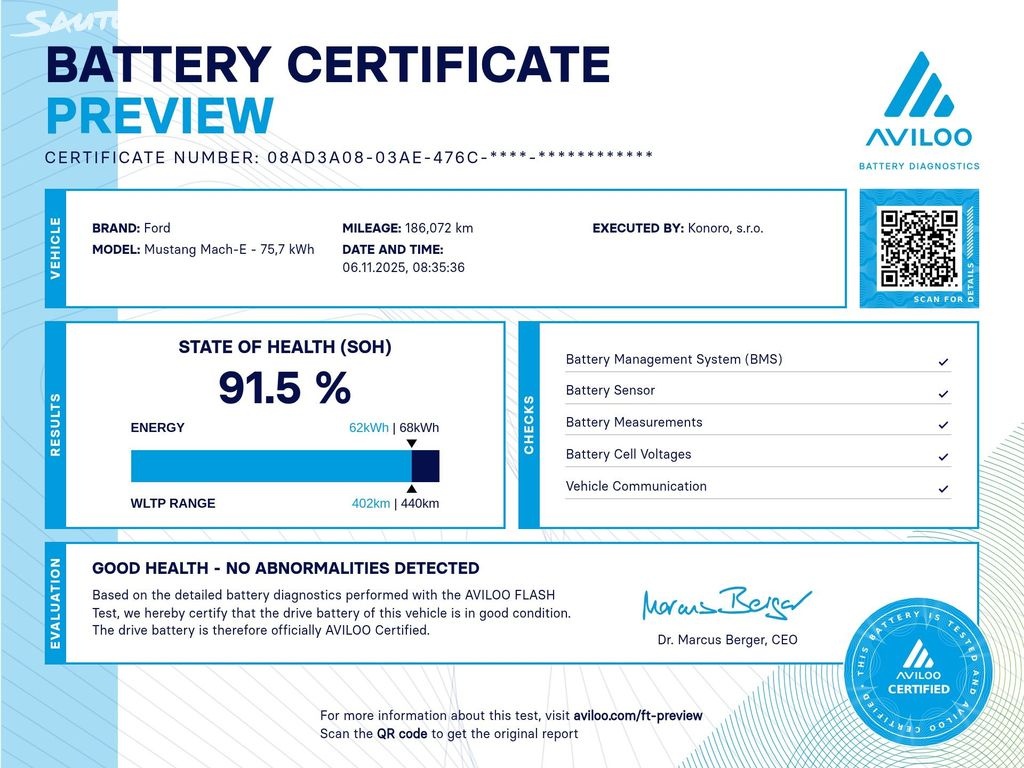 Ford Mustang Mach-E,75kWh,Soh 92%,KEYLESS,B&O s DPH 579000,- - 20