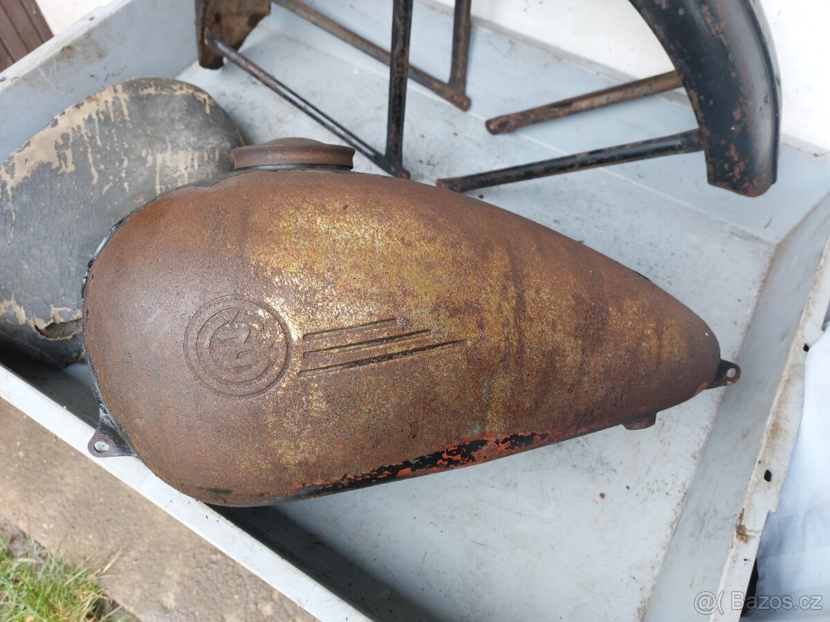 Dily ČZ predvalecna / ČZ 150C / kyvacka 350 / manet - 20