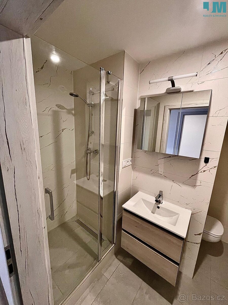 Pronájem bytu 1+1 43m² - podlahové plochy v Třebíči - 20