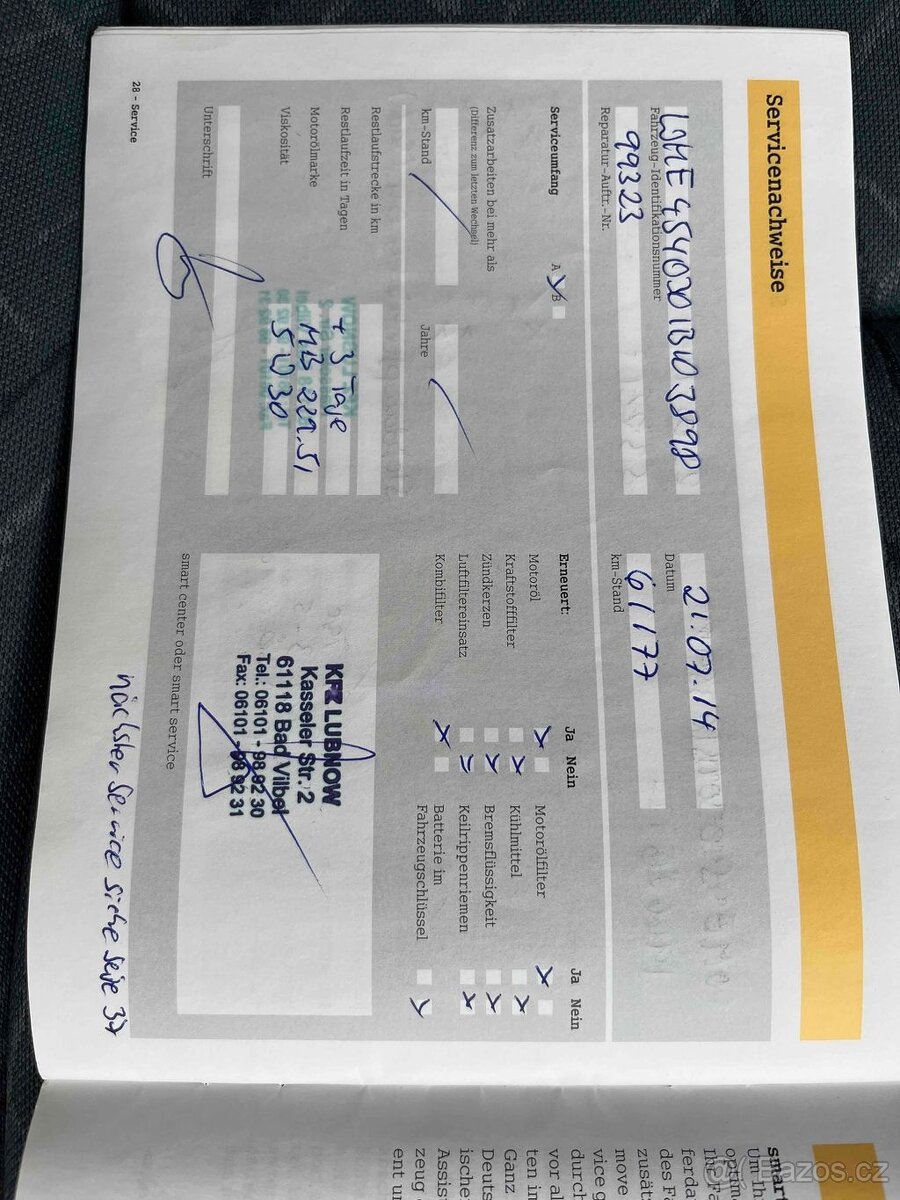 Smart ForFour 1.1, 55kW, Klima, Senzory - 20