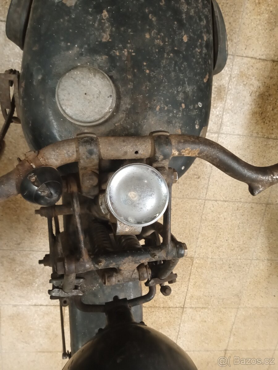 Předválečný motocykl Peugeot P107 350ccm, Doklady - 20