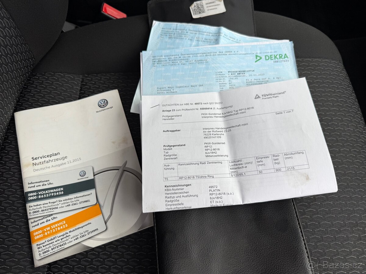 VOLKSWAGEN MULTIVAN T6 2,0 TDI 110 kW / MAN. - 20