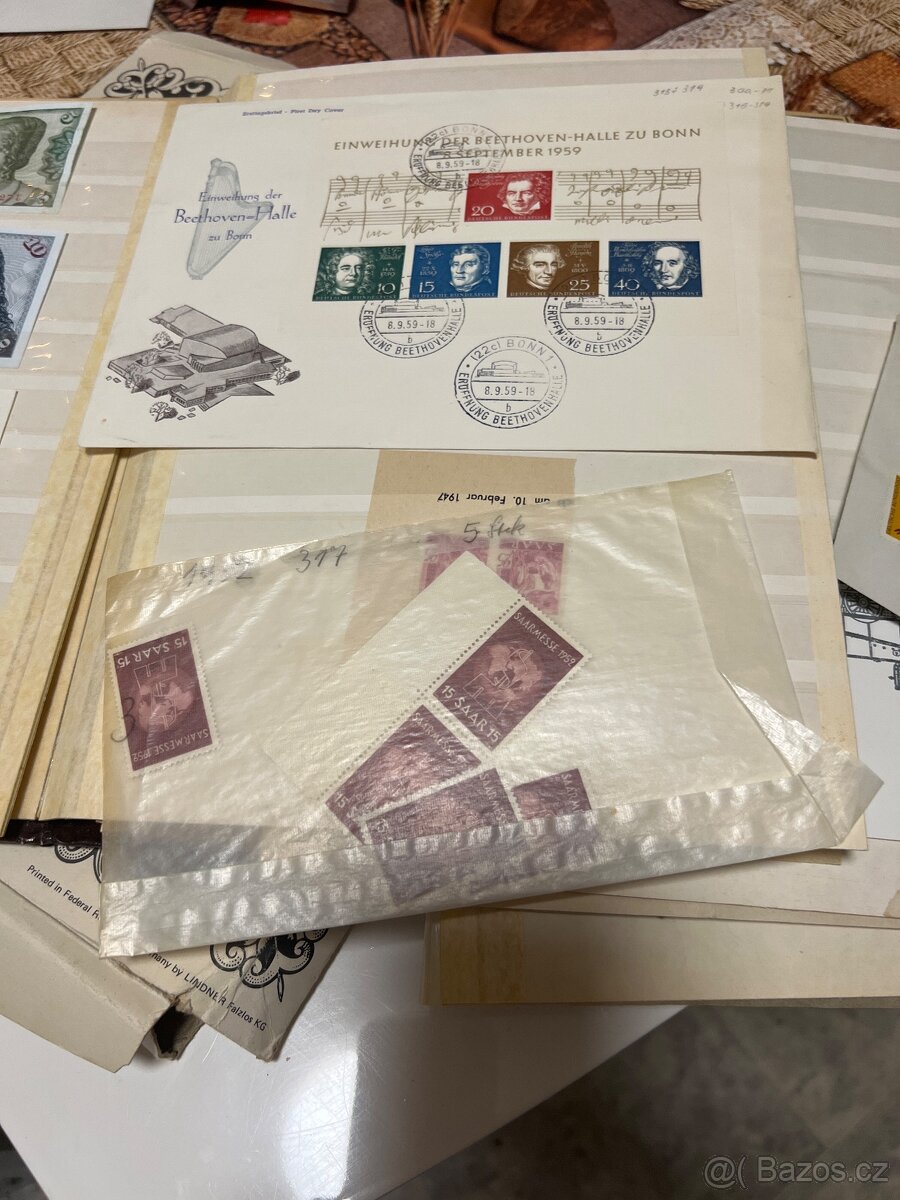 Známky staré Reich a Saar série atd Nemecko - 20