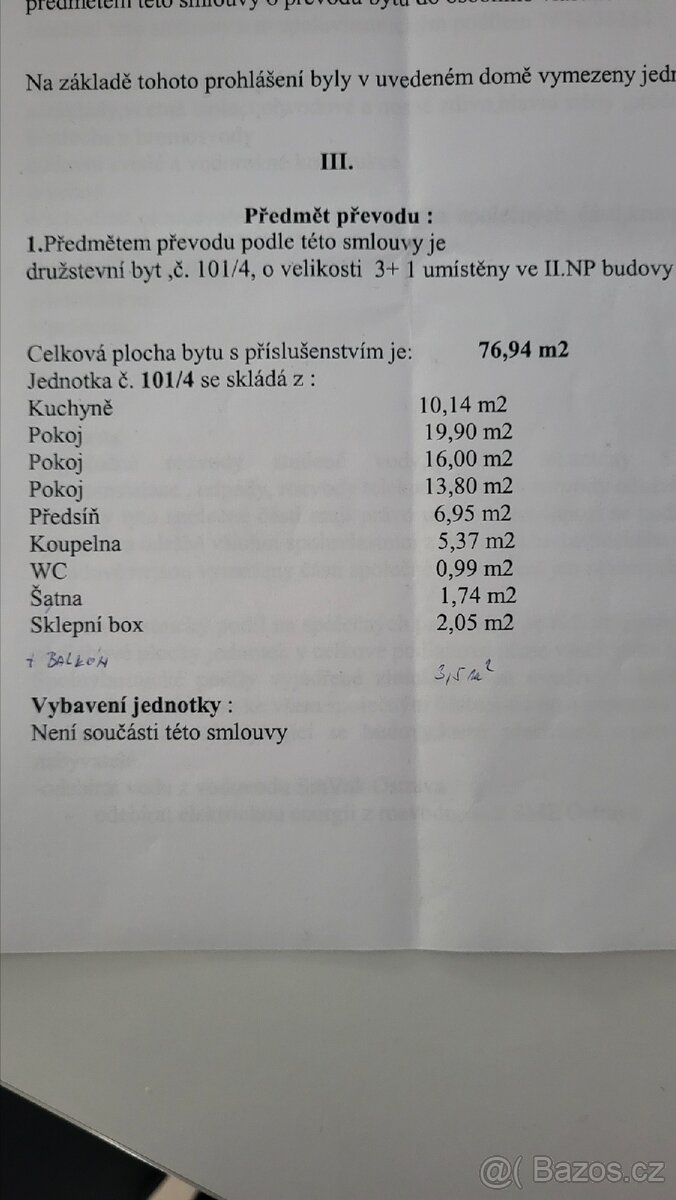 Prodej bytu 3+1, 80 metrů čtverečních - 20
