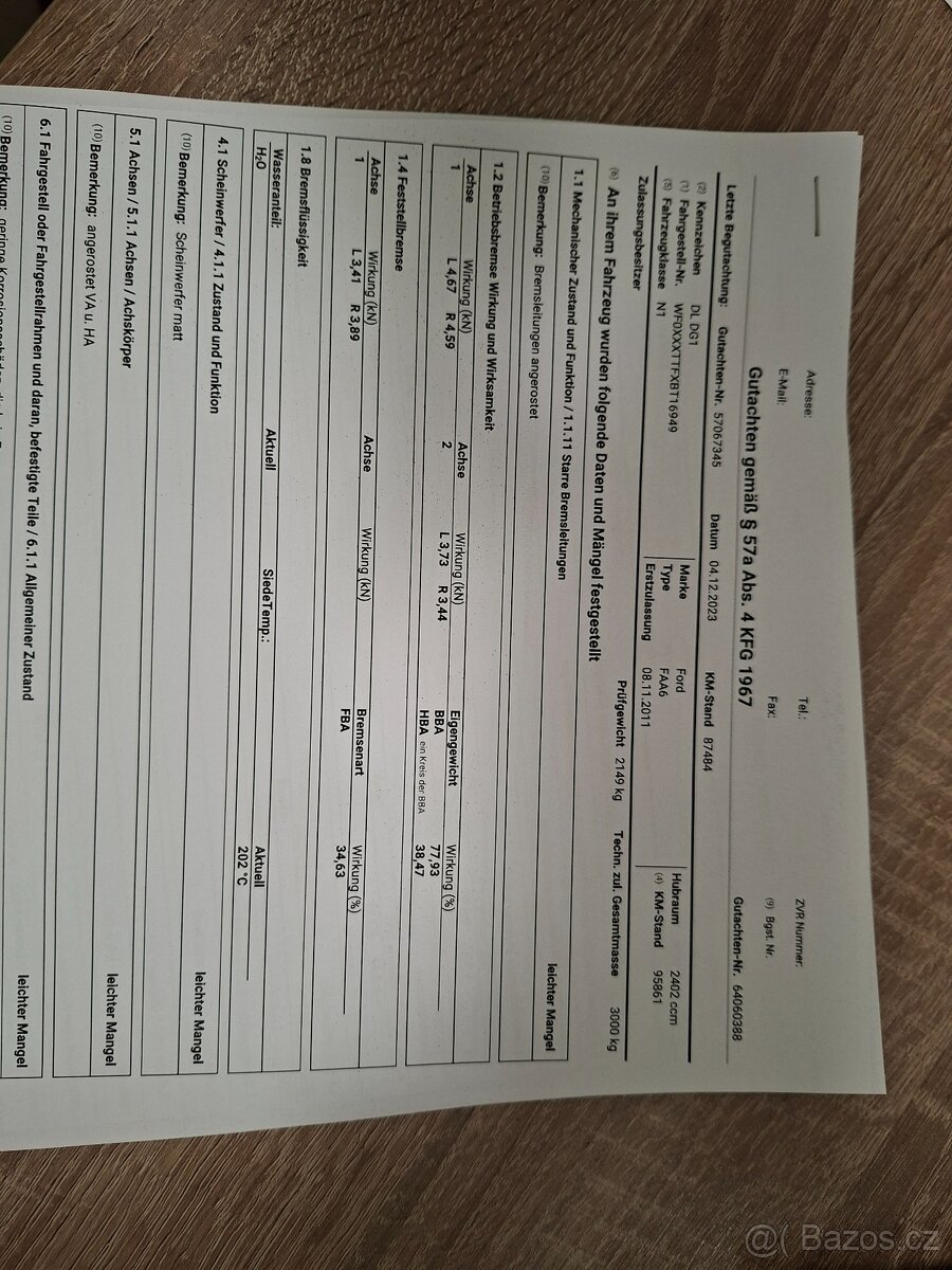 Ford Transit 300K 2,4D 103KW 4X4 - 20