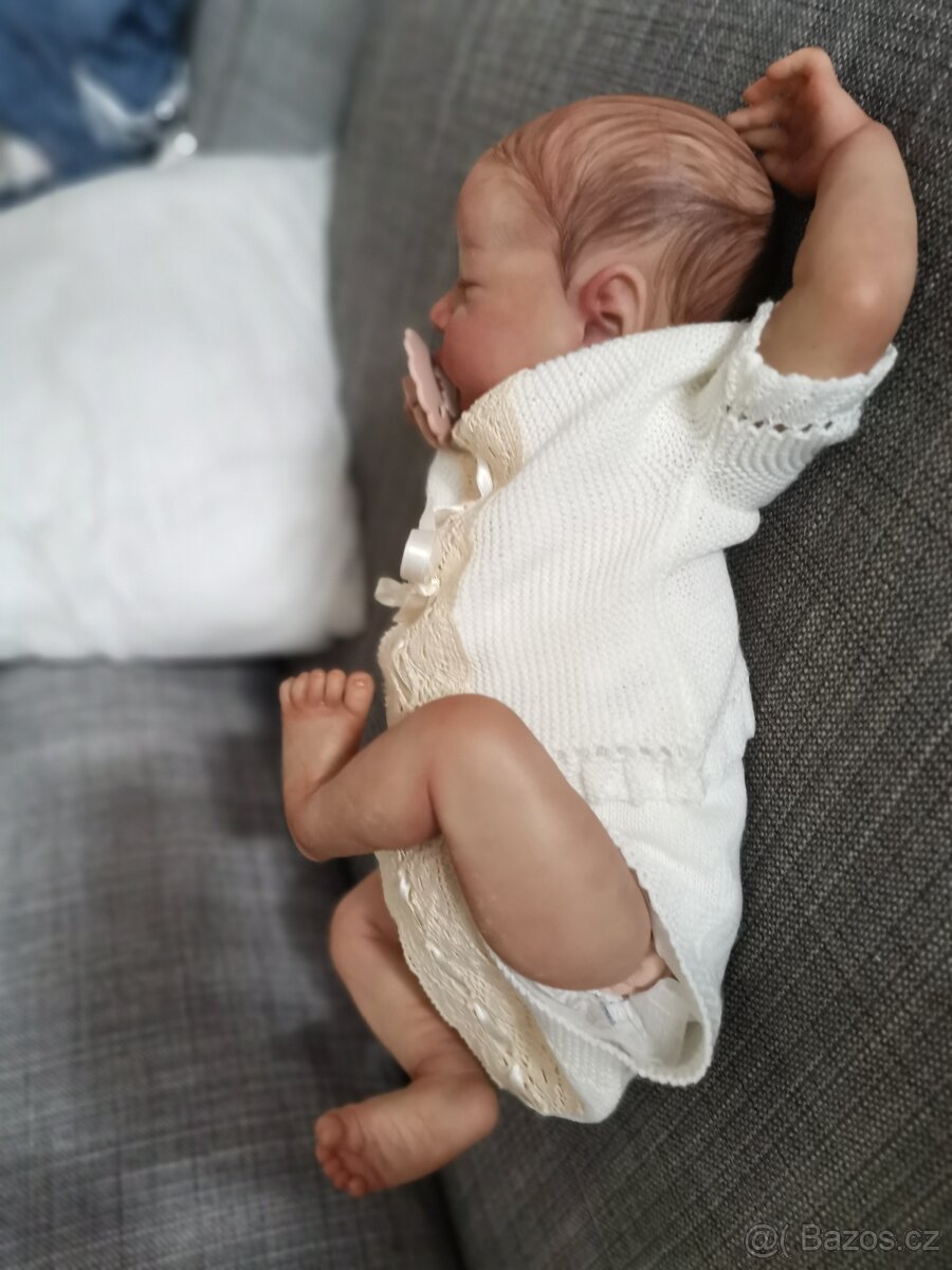 Krásná reborn holčička z kitu Levi - 20