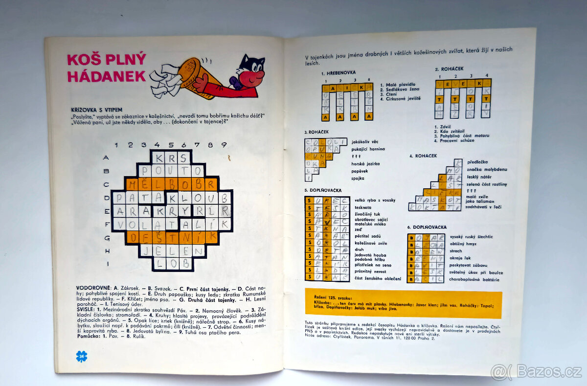 Čtyřlístek č. 126 - Mamut na kmíně - Original - 20