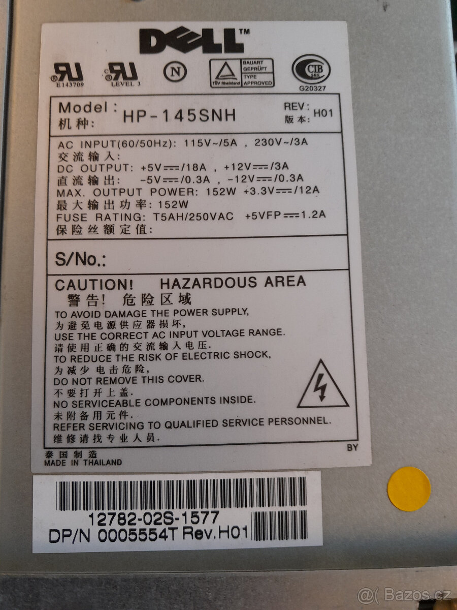 historické PC Dell OptiPlex GX115 desktop plně funkční - 20