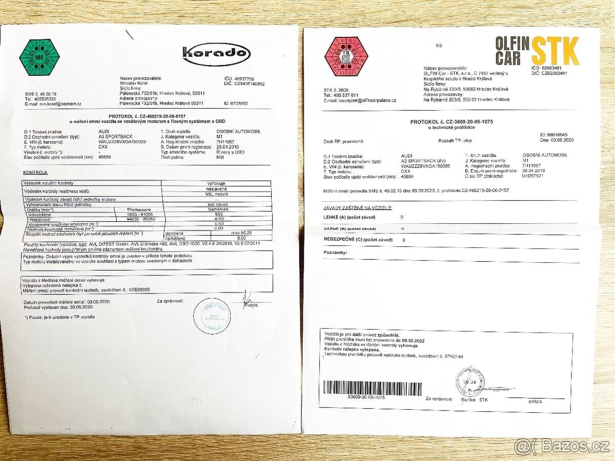 AUDI A3 SPORTBACK 1.6TDI 81KW 2016 KOUPENO ČR 97.000KM TOP - 20