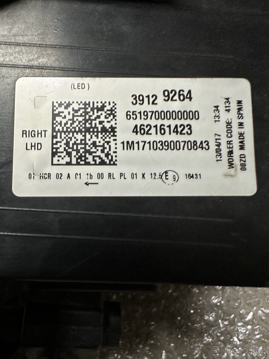 Opel Crossland led světlo - 20