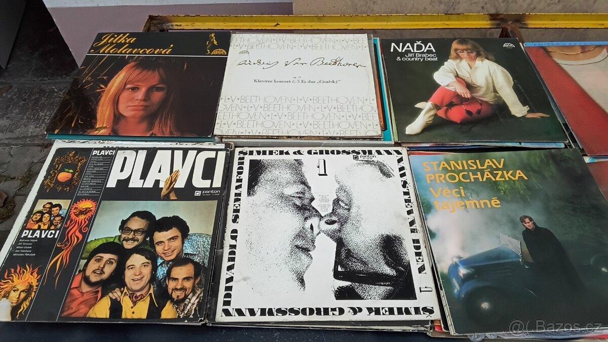 Lp desky různé žánry množství 300 ks. - 20
