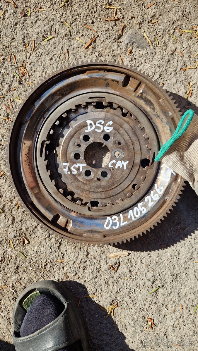 vw škoda spojka lamela + setrvačník dvouhmota včetně DSG 6Q - 20