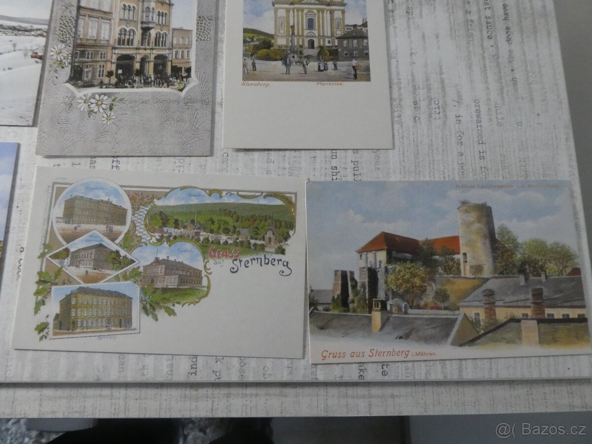 Sběratelské pohlednice, leporela a propisky - 20