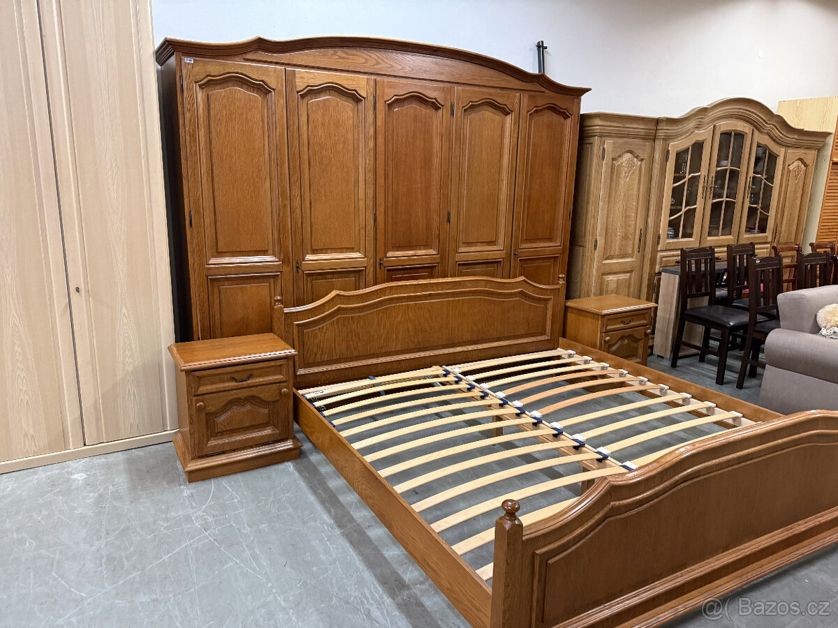 Rustikální dubová ložnice - 20