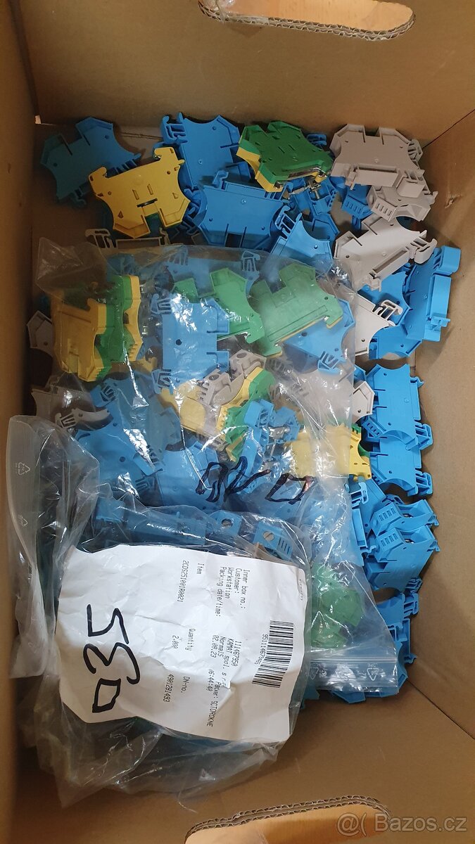 Mix svorek na DIN lištu do rozvaděču - 20