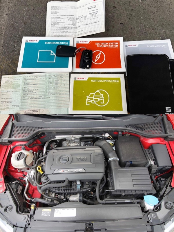 LEON CUPRA 280,2.0TSI,206kw,6st.m,FullLED,Navi,SVOR,2016 - 20