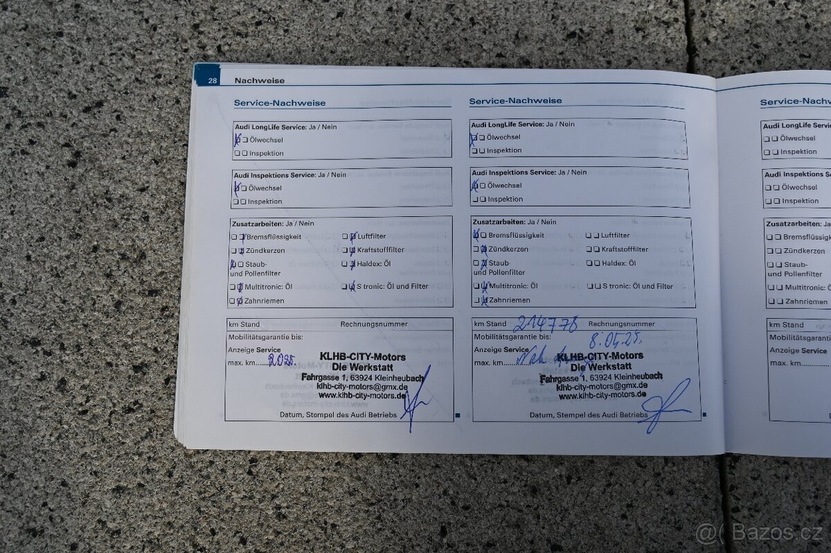 Audi A3 2.0TDI 103KW Sportback 9/08 - 20