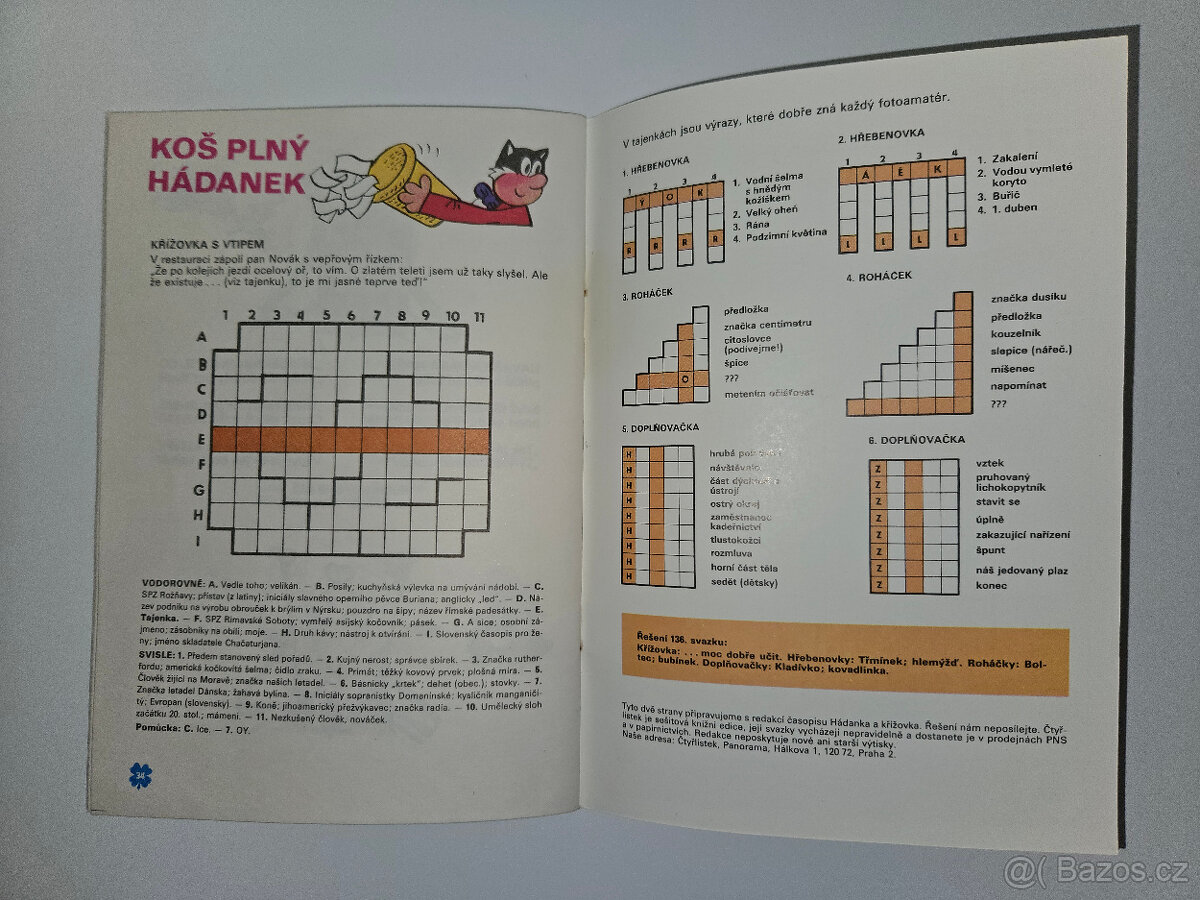 Čtyřlístek č. 137 - Poselství tamtamu - Original - NELUŠTĚNÝ - 20