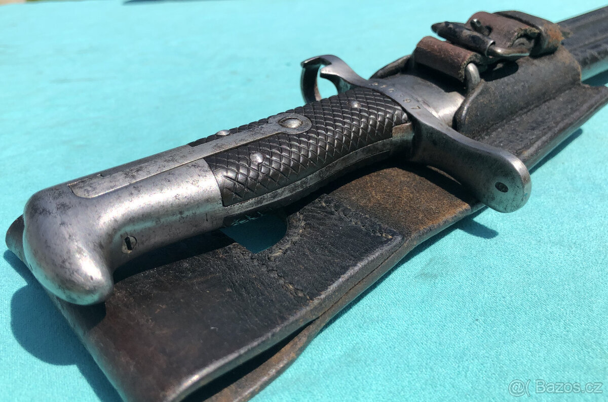 Švýcarský bodák Vetterli M1887 s pilou - 20