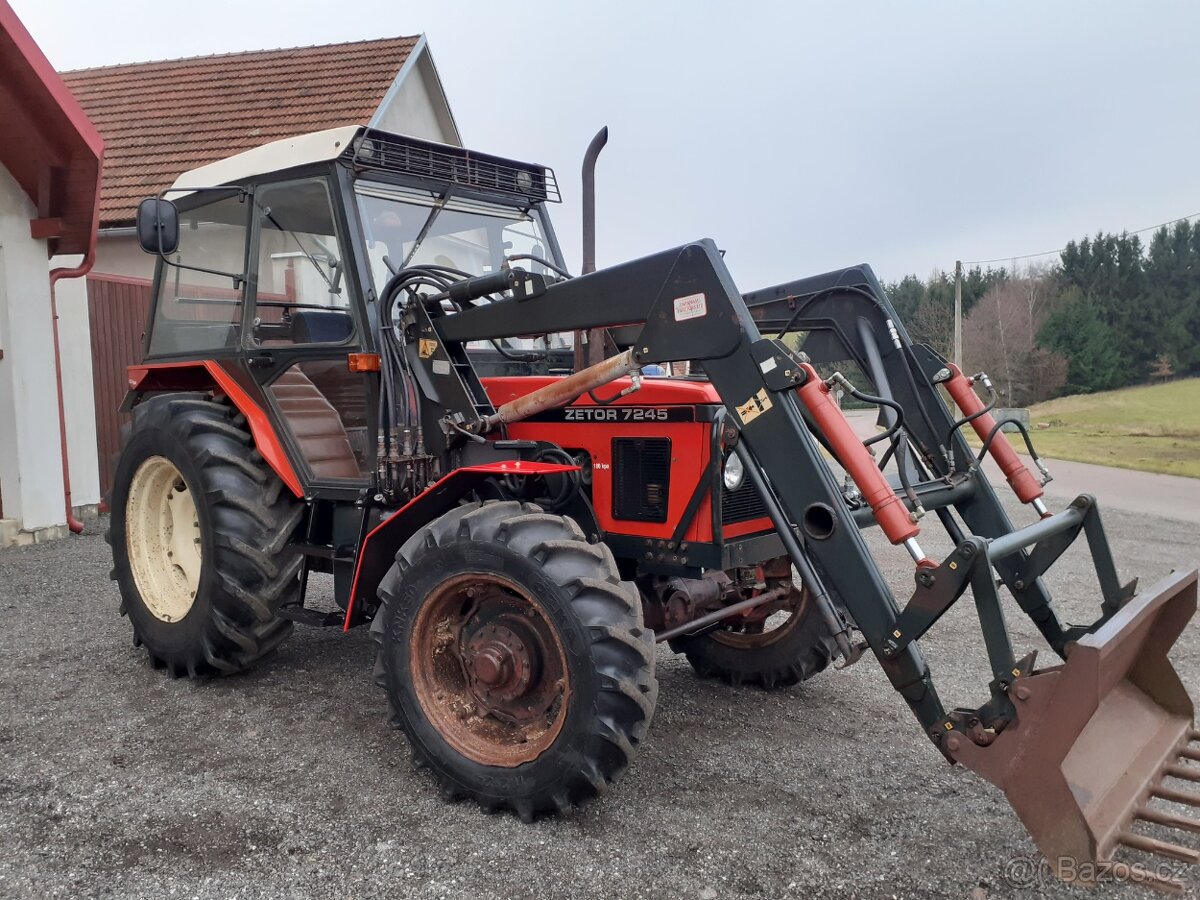 Prodám kolový traktor Zetor 7245 - 20