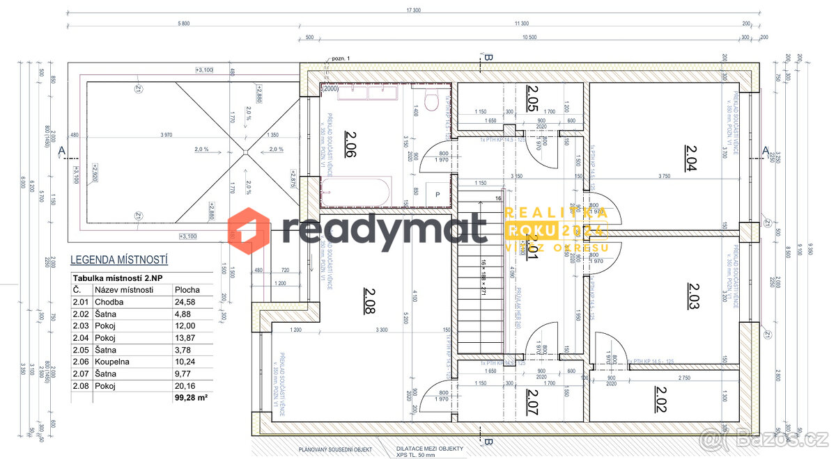 Prodej Rodinného domu 5+kk, s garáží, Hrušovany nad Jevišovk - 20