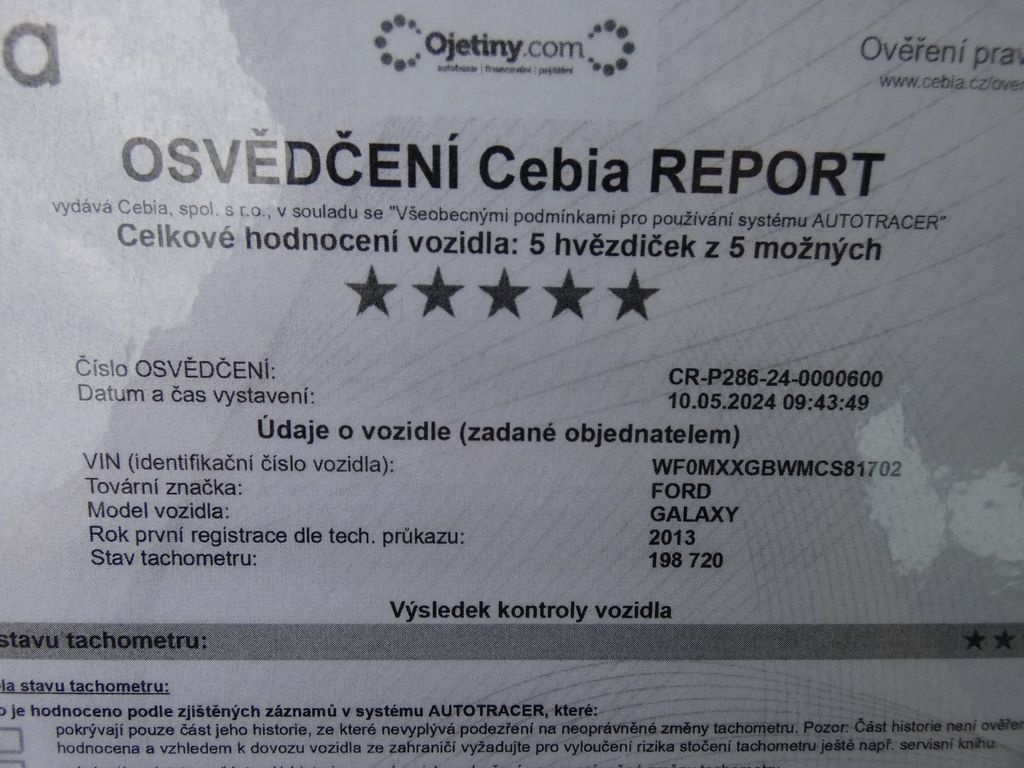 Ford Galaxy 2.0 TDCI CEBIA, AKCE, SLEVA - 20