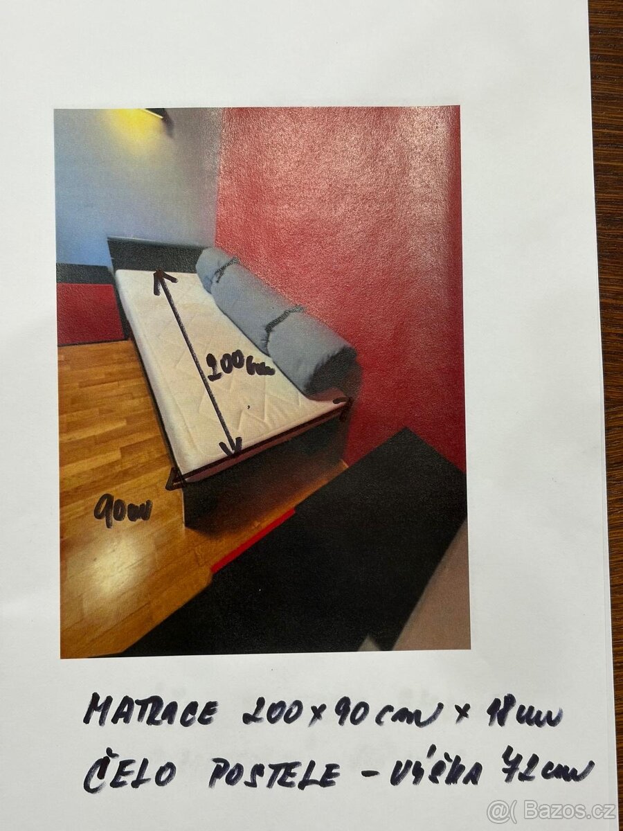 Komplet dětský pokoj s postelí a matraci - 20