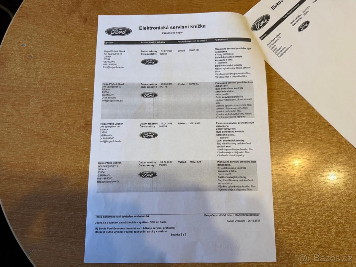 Ford Kuga 2,0TDCi 4WD servis jen FORD - 20