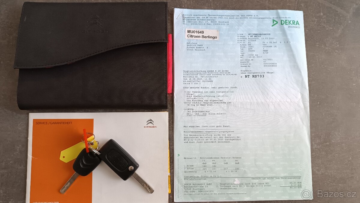 Citroen Berlingo 1.6 HDi L2 73Kw r.v.2017 Pravidelný Servis - 20