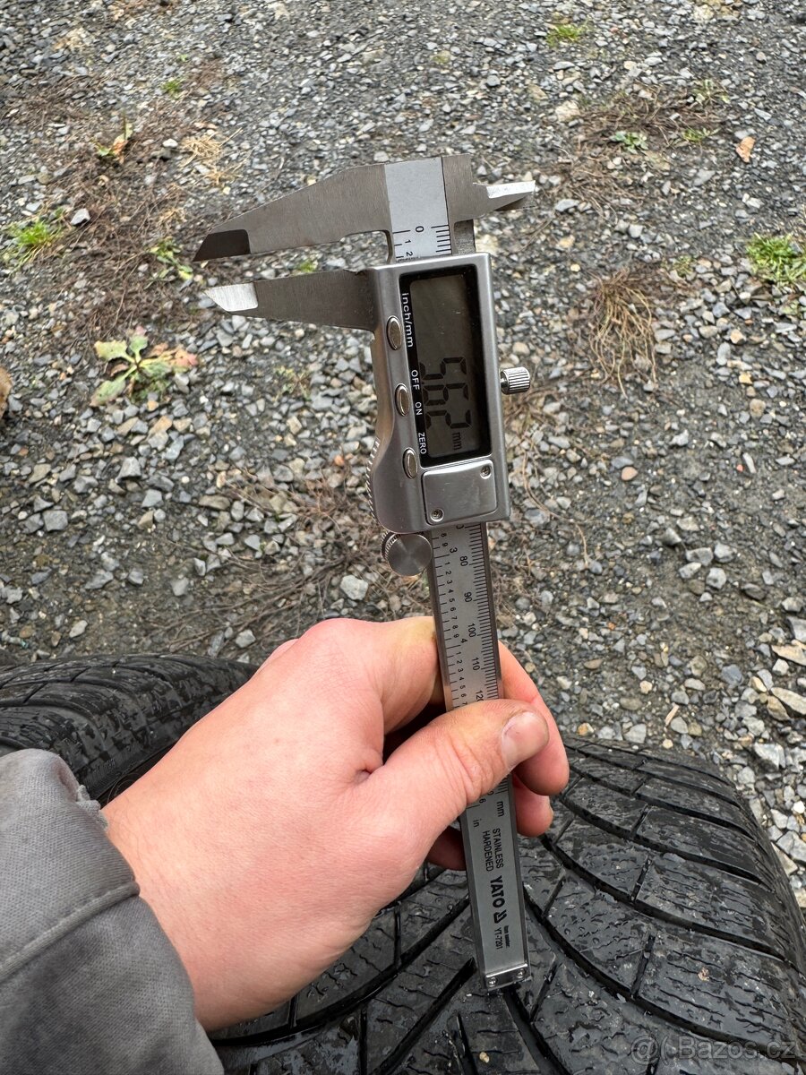 Alu kola 5x108 R17 včetně zimních pneu 235/65/17 - 20