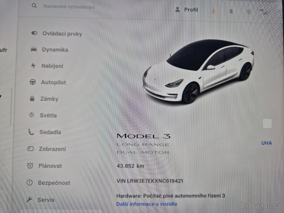 Tesla Model 3 LONG RANGE DUAL SOH 98%-43852km-7974 - 20