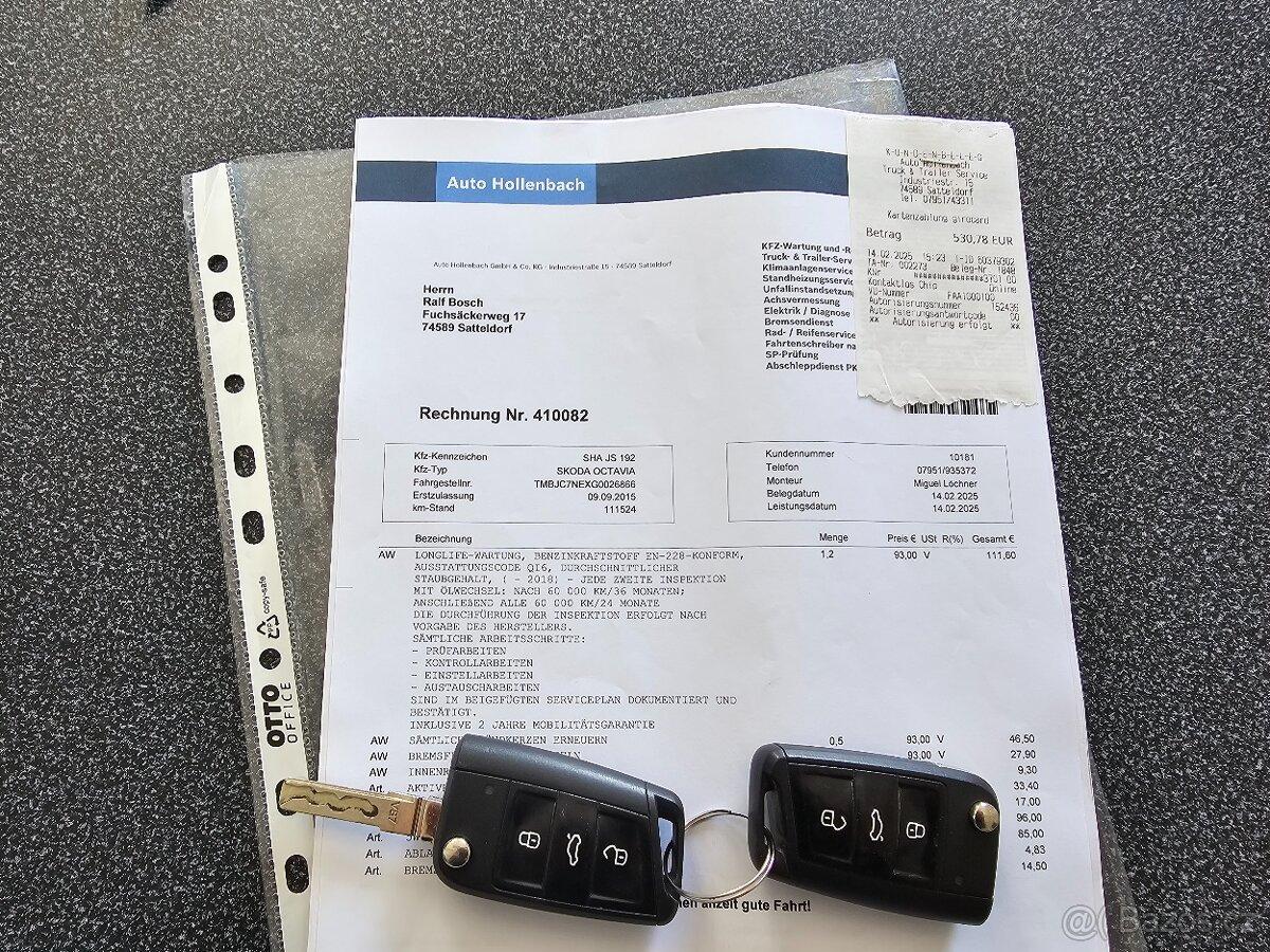 Octavia III 1,4TSi 110KW 1maj. naj.117tkm 2016 ALU klima STK - 20