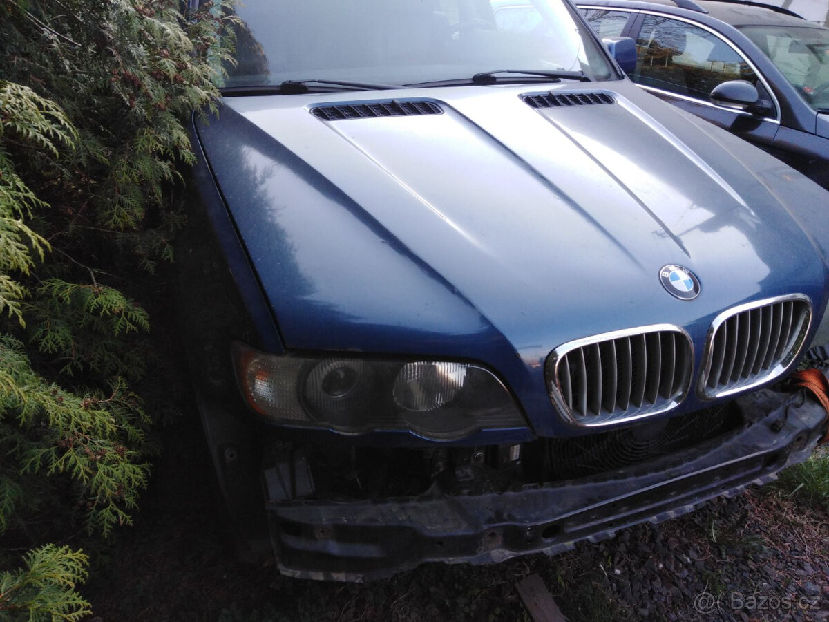 BMW E53 X5 na náhradní díly 3.0D a 4.4i šíbr, navi 16:9 - 20