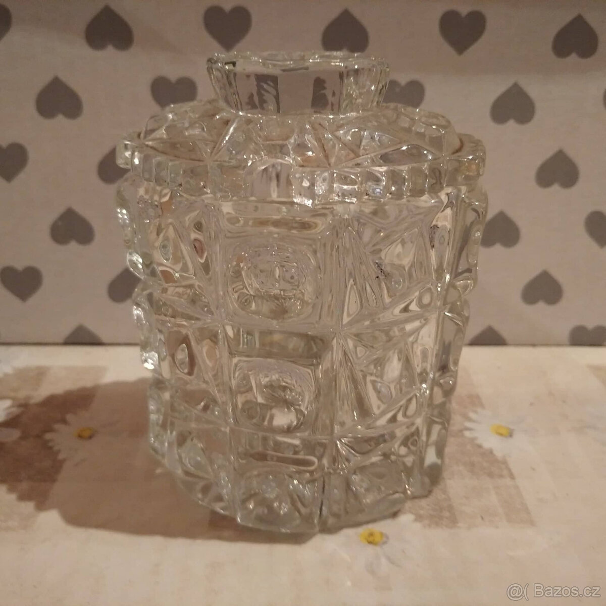 váza z liatinového skla a krištálové - 20