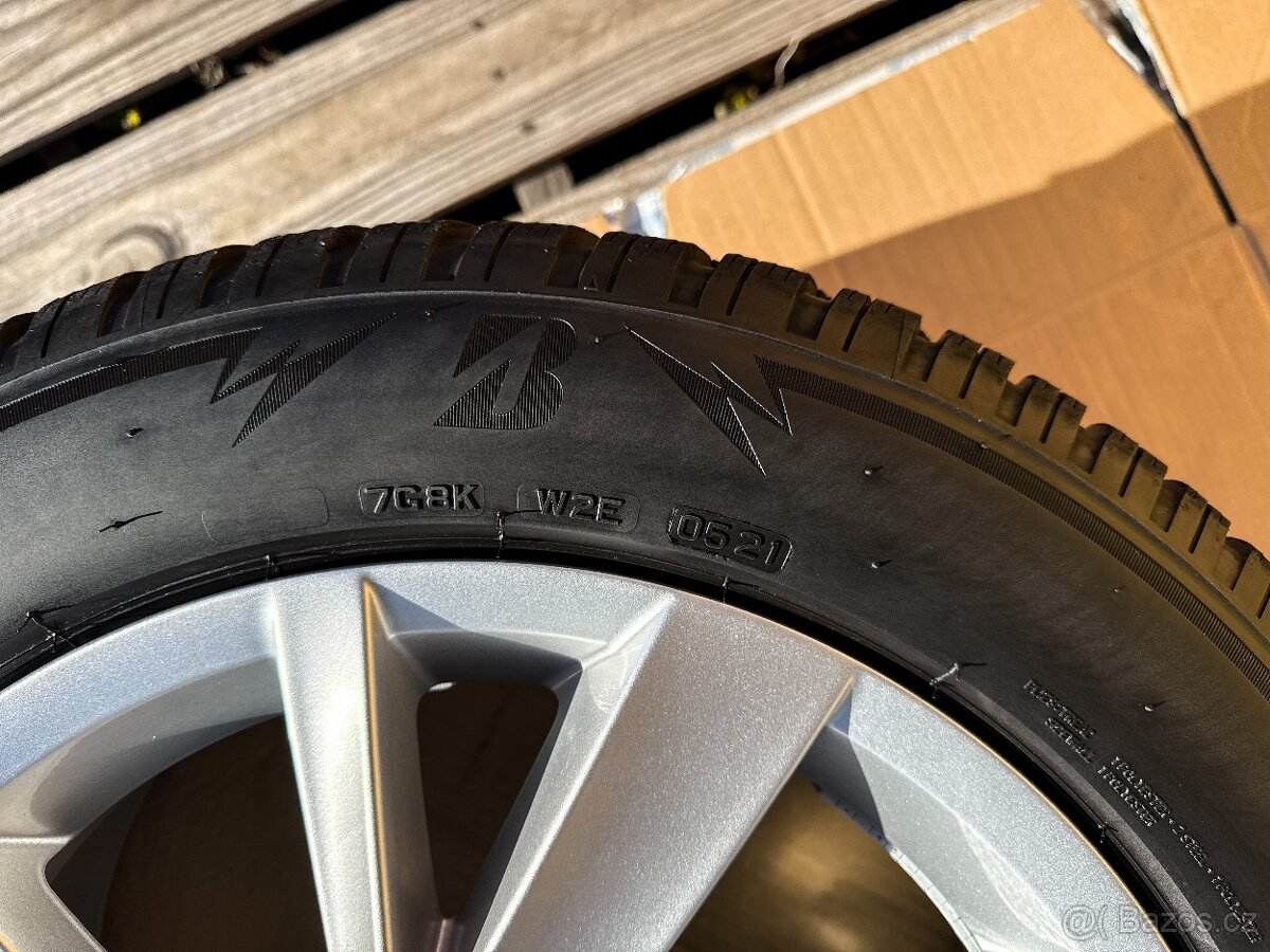 Alu kola 5x112 r16 VW Gavia + zimní pneu 205/55/16 - 20