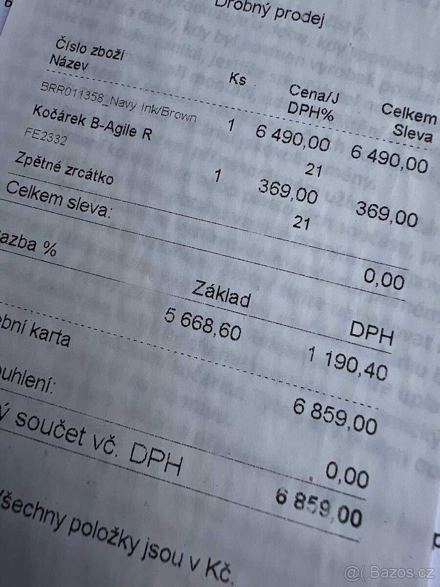 Kočárek Britax Römer B-Agile R (STYLOVÝ ZIMNÍ FUSAK ZDARMA) - 20