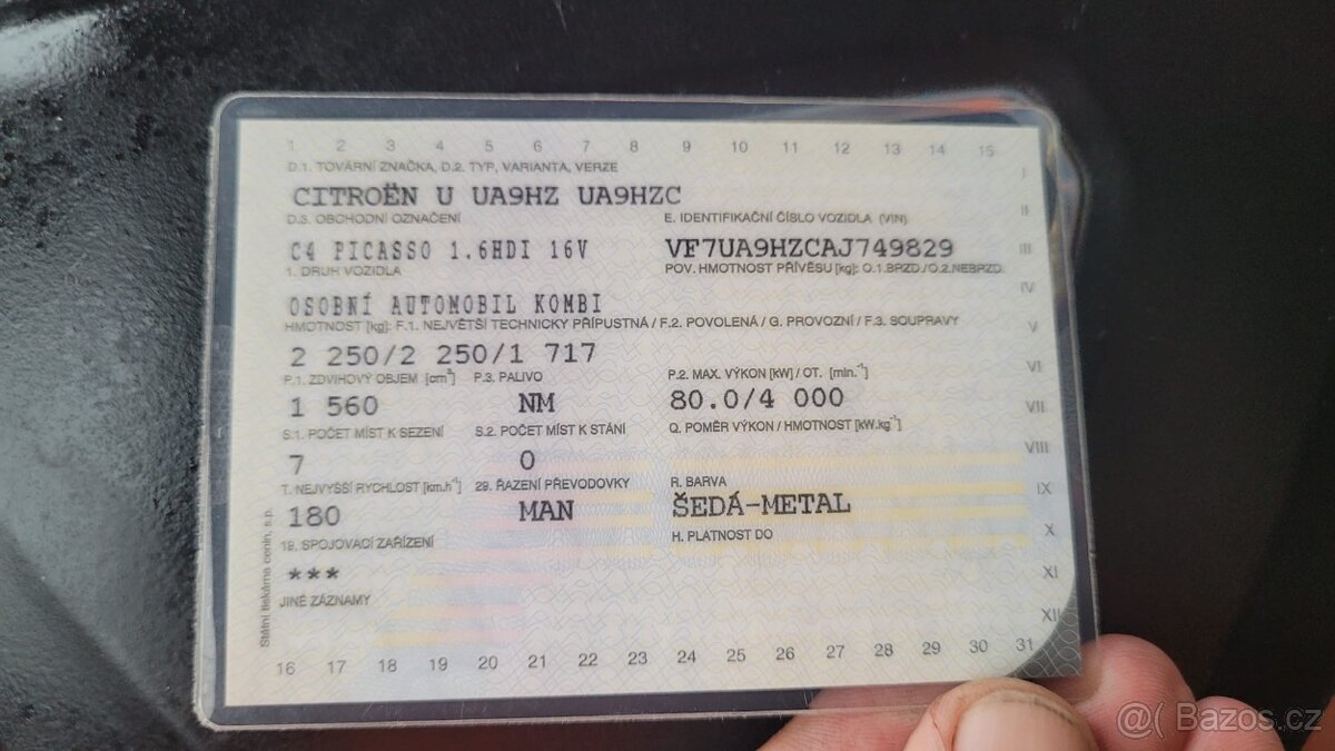 DVEŘE- Citroën C4 Picasso r.v. 2011 - 20