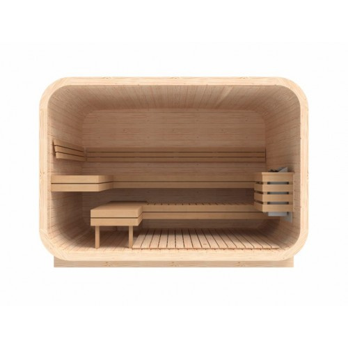 Sauna Marivox, venkovní finská sauna, zahradní sauna - 20