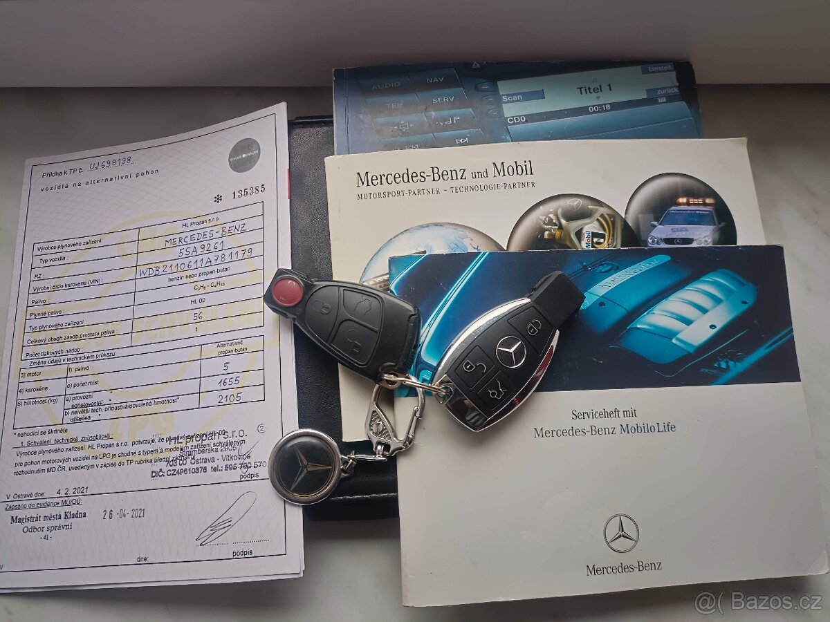 E 240 W211 Avantgarde automat Benz+LPG - 20