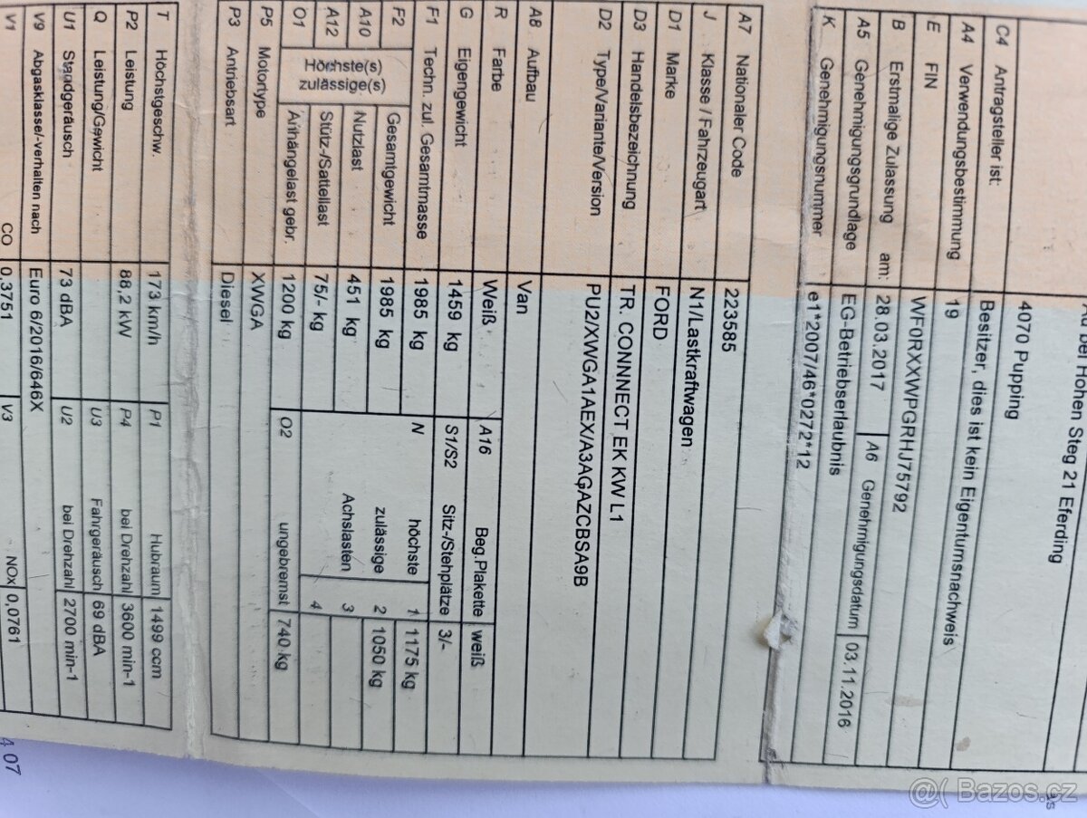 Ford Transit Connect 2017 - 20