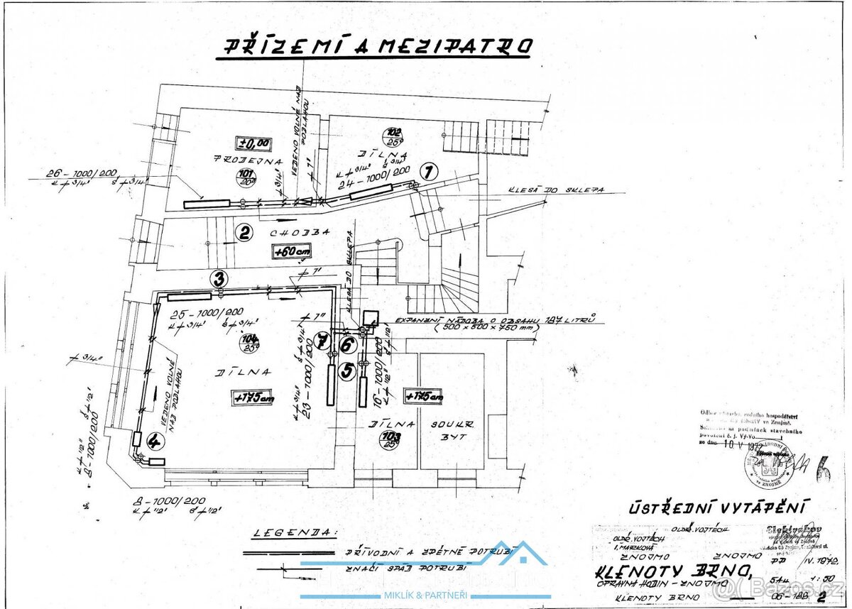 Prodej činžovního domu, centrum města Znojma, ul. Horní námě - 20