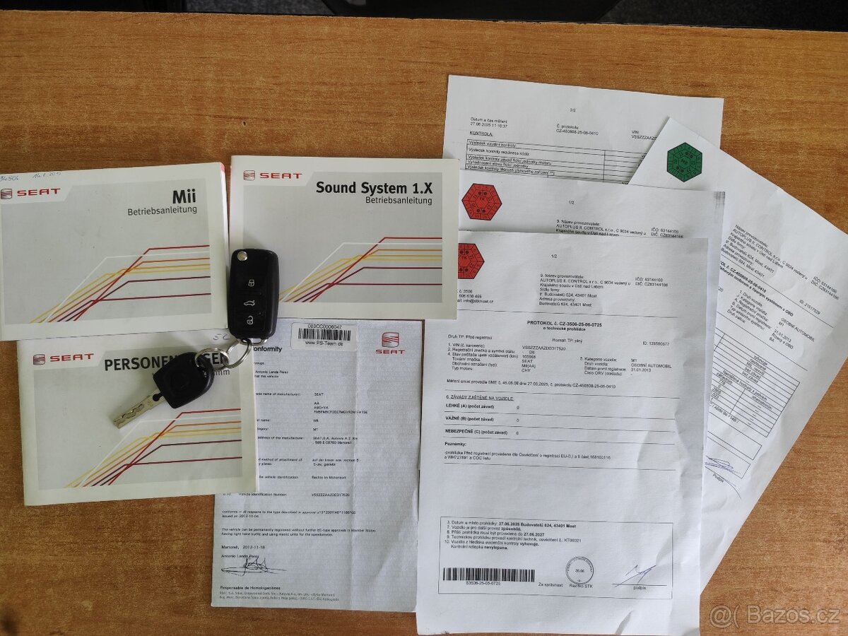 Seat Míí Style 1.0MPI.44kw.R.V.1/2013.STK Nová.Km 106 000 - 20
