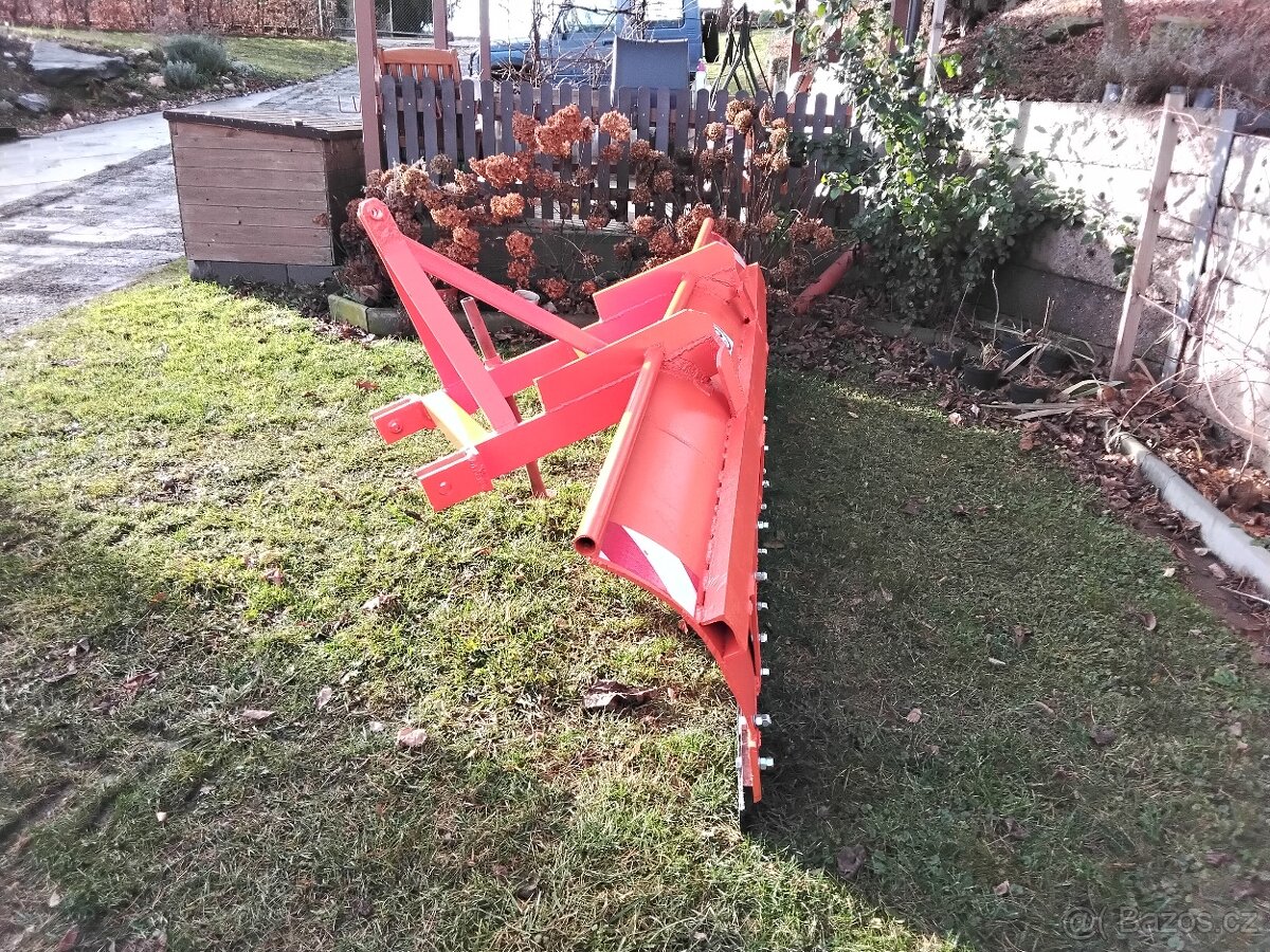 Traktorová radlice na sníh se železným břitem - 20